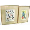 Image 1 : Pair of Miro prints