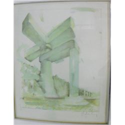 Claes Oldenburg Seattle lithograph