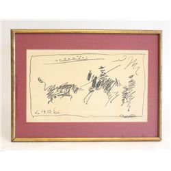 Picasso Don Quixote lithograph