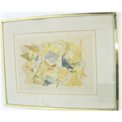 Jacques Robert Geometric lithograph