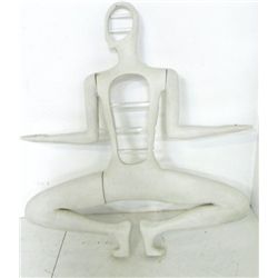 Modern Lucite Figure Sculpture