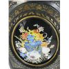 Image 3 : Pair reverse paintings on glass  "Floral" design