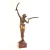 Image 6 : Eugene Barillot Female Warrior bronze sculpture
