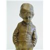 Image 2 : Felling-Schmidt bronze boy w/duck sculpture