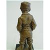 Image 4 : Felling-Schmidt bronze boy w/duck sculpture