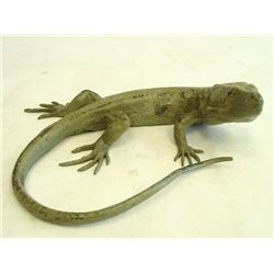 Bergmann Vienna bronze lizaard sculpture