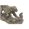 Image 3 : Barye panther and civet bronze group