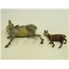 Image 5 : Two Vienna bronze deer sculptures