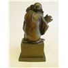 Image 4 : Jester with Baby Dog bronze sculpture