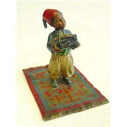 Bergmann Vienna bronze boy sculpture