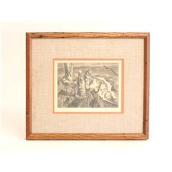 J. E. Costigan etching