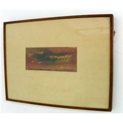 Ralph Rosenborg Landscape watercolor