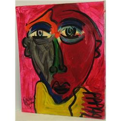 Peter R. Keil Dean Martin oil painting