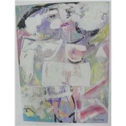 Laura de Leeuw Abstract Nude oil