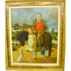 Philippe de Noyer oil painting