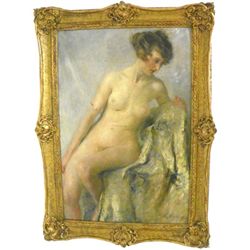 Johan Klewitz Australian Nude oil painting