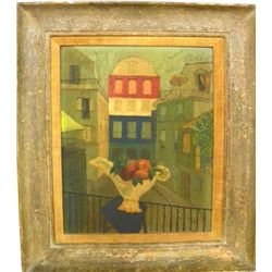 S. Goossin Still Life oil