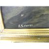 Image 3 : Oil painting signed F.S. Veres "Seascape"