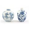 Image 1 : Set of blue & white snuff bottles