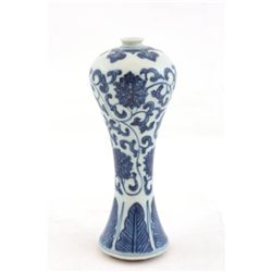 Beautiful blue & white vase