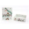 Image 7 : Set of 2 square porcelain boxes