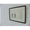 Image 5 : Set of 6 Chinese framed watercolors on rice paper