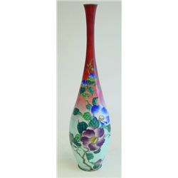 Japanese cloisonne vase