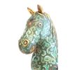 Image 5 : 20th c. pair Chinese cloisonne "Horses" on stands