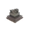 Image 1 : 19th c. Chinese carved jade "Dragon" seal