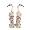 Image 1 : Pair 19th c. Chinese figures of "Cranes"