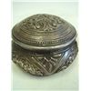 Image 2 : 2 Asian pure silver round covered boxes