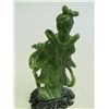 Image 3 : Jade "Goddess" with hardstone base