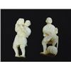Image 1 : 2 ivory figurines of "Men & Boxes"