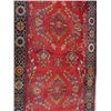 Image 4 : Sarouk runner red ground w/black & ivory