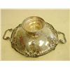 Image 4 : 19th c. silver plated leaf design footed compote