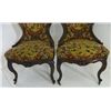 Image 5 : 6 Victorian heavily carved chairs possibly Meeks
