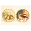 Image 1 : 2 Limoges gilded plates