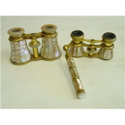 2 pair of opera glasses