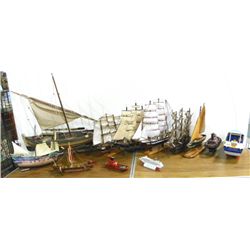 12 ship models