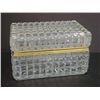 Image 1 : French crystal box with brass banded edge