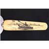 Image 2 : Scrimshaw handle cake server signed Migurnk