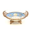 Image 1 : 20th c. Sevres blue bronze mounted centerpiece