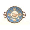 Image 4 : 20th c. Sevres blue bronze mounted centerpiece