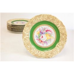 Set of Czechoslovakian service plates Bavaria