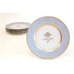 Set of 6 Bohemian service plates