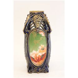 19th c. art nouveau reticulated porcelain vase