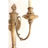 Image 5 : Pair mid 20th c French Empire style bronze sconces