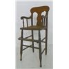 Image 1 : 19th c. tiger maple youth chair