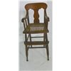 Image 3 : 19th c. tiger maple youth chair