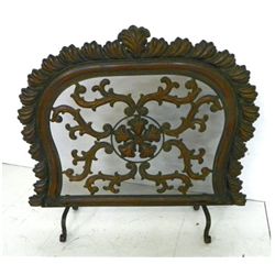 Metal firescreen